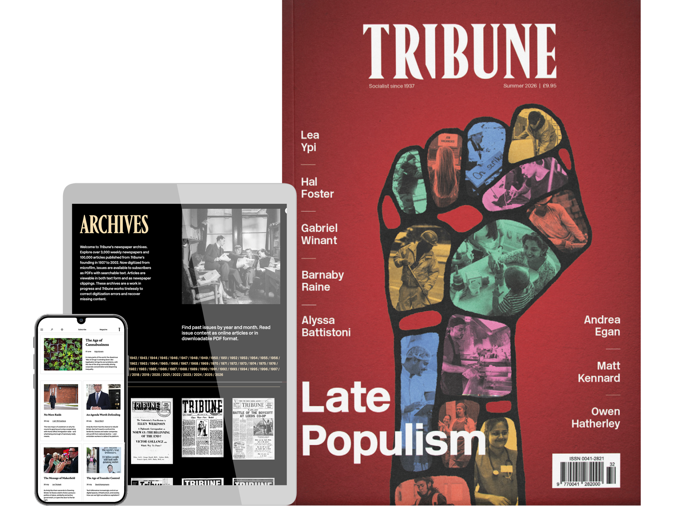 Tribune magazine print and digital subscription